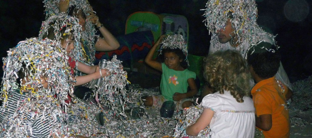 Fun with Shredded Paper